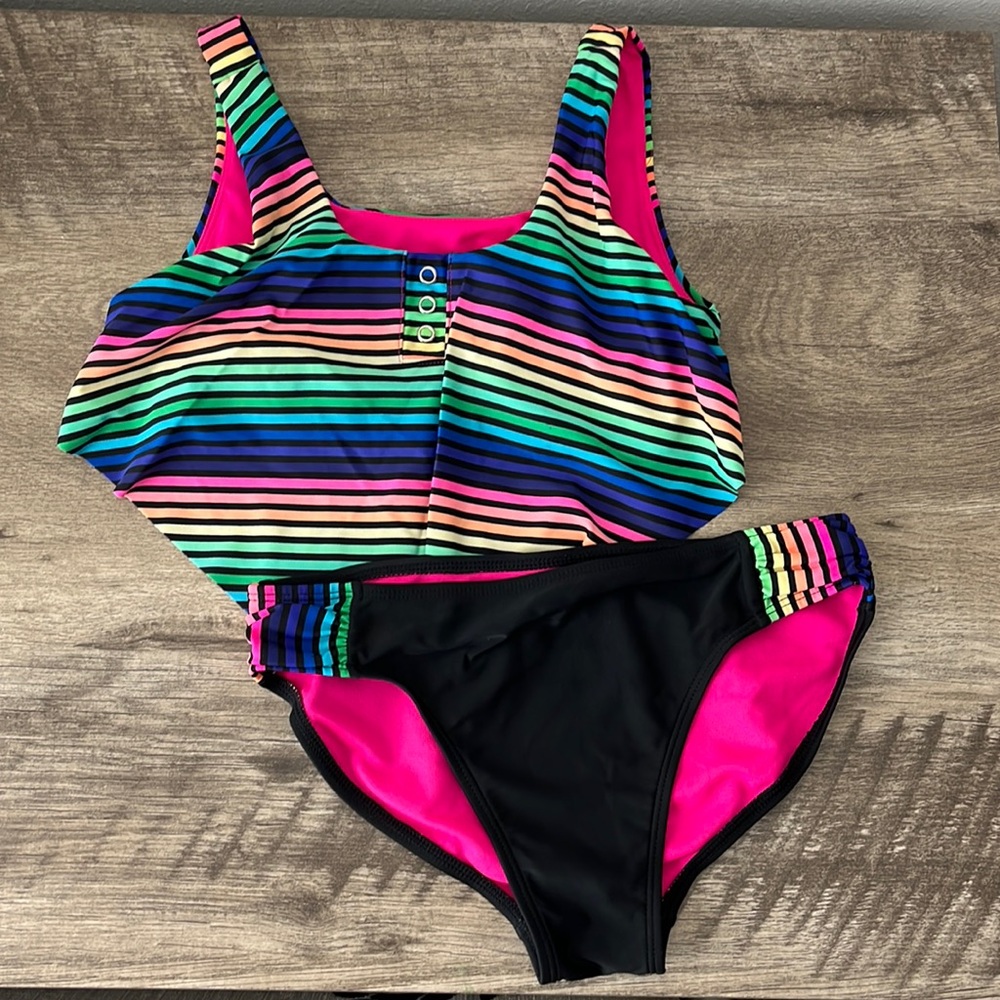 Rainbow 🌈 inspired bikini two piece